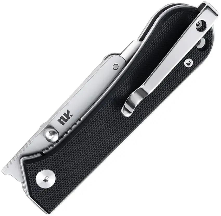 NUKNIVES Kumpanter Utility Linerlock U23-2001 - Replaceable Stainless Blade G10 Handle Pocket Clip Lanyard Hole by NUKNIVES