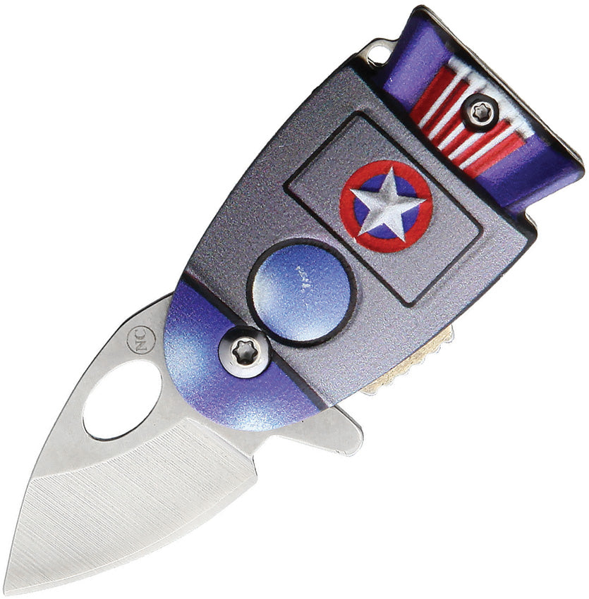 Novelty Cutlery Cosmic America Linerlock A/O NV327 / PK2970
