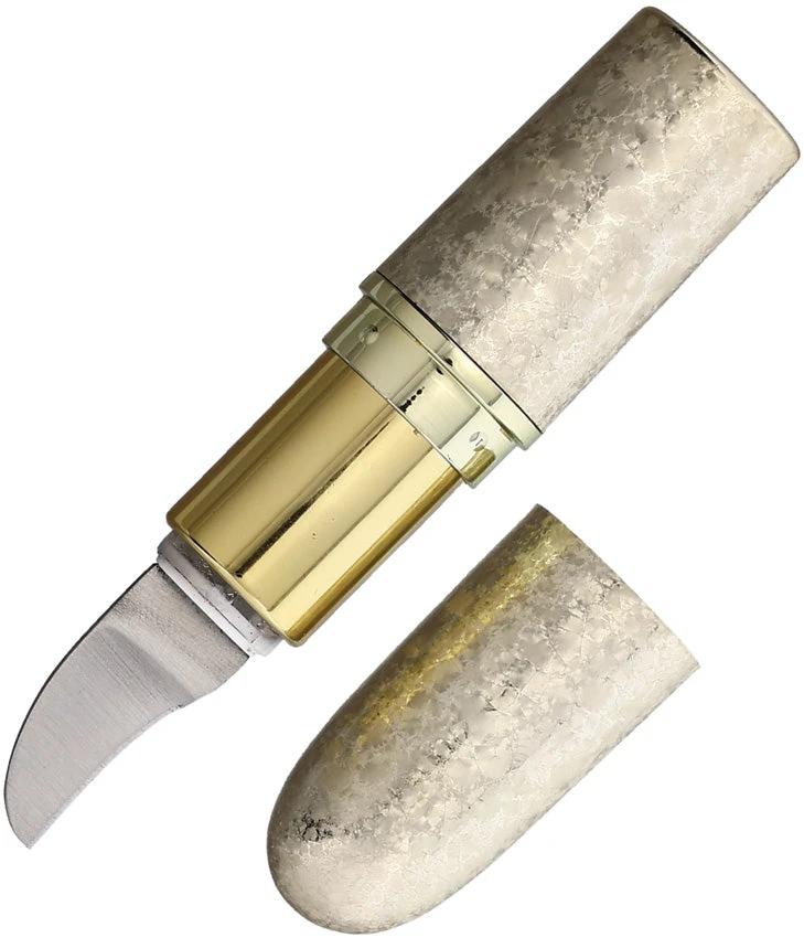 Novelty Cutlery Lipstick Knife Gold NV334 GOLD by Novelty Cutlery