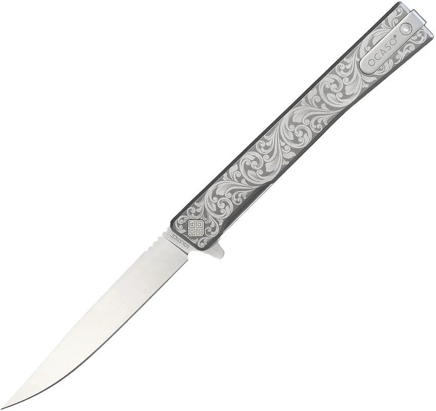 Ocaso Solstice Linerlock Scroll 10ESS by Ocaso