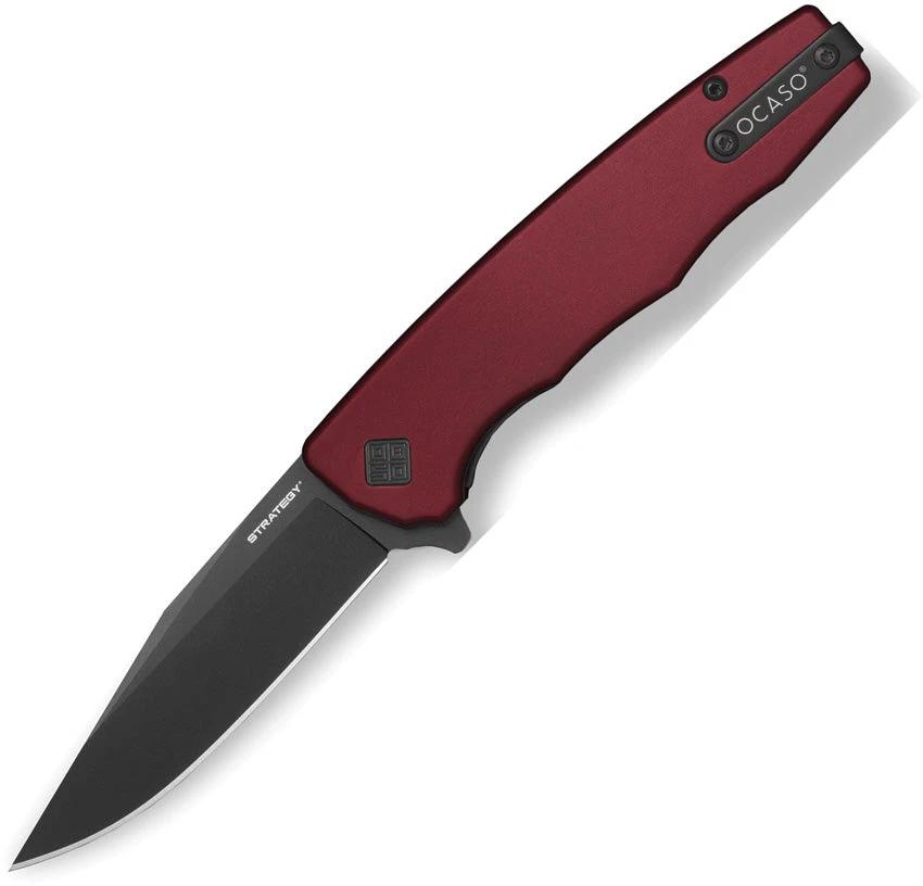 Ocaso Strategy Linerlock Red/Blk 29RDB by Ocaso