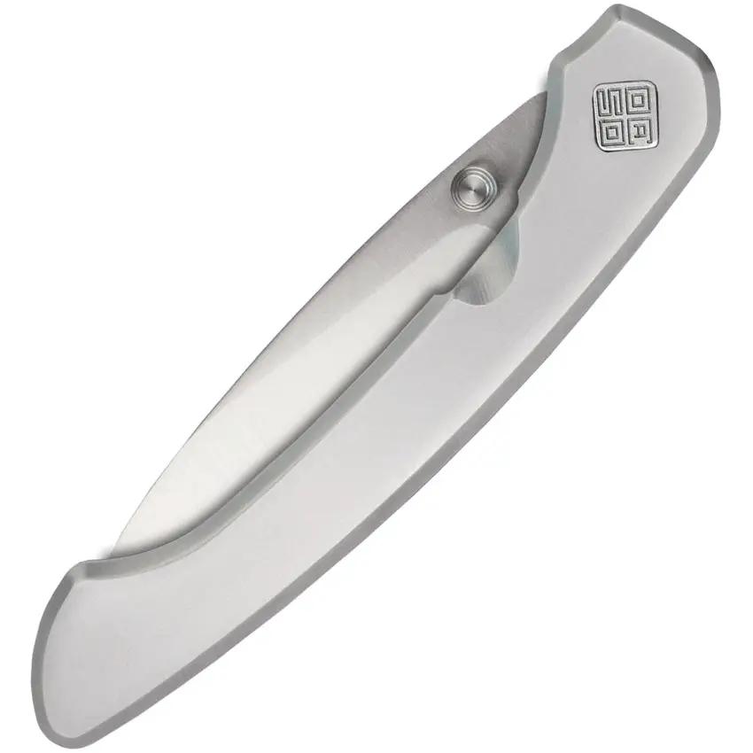 Ocaso Seaton Mini Linerlock Silver 42SMS by Ocaso