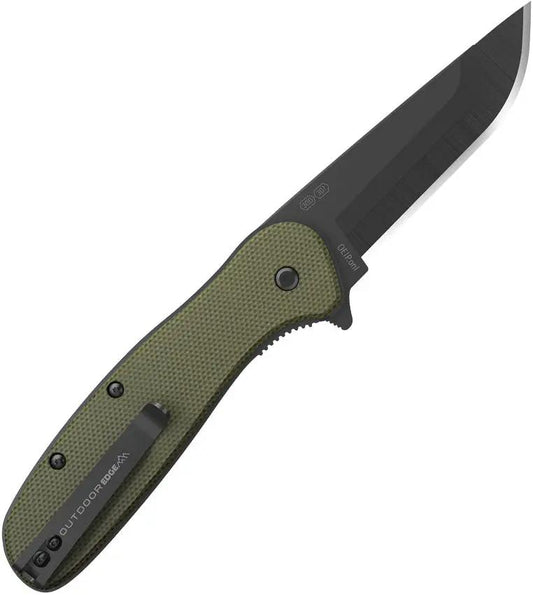 Outdoor Edge Razor VX2 Linerlock Knife - Spring Assisted Deployment For Outdoorsmen by Outdoor Edge
