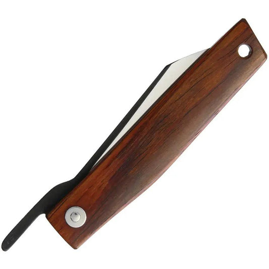 Ohta Knives FK7 Folder Cocobolo - D2 Tool Steel Blade, Extended Tang, Lanyard Hole by Ohta Knives