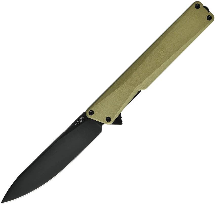 Oknife AION Liner Lock Olive Green AIONOG by Oknife
