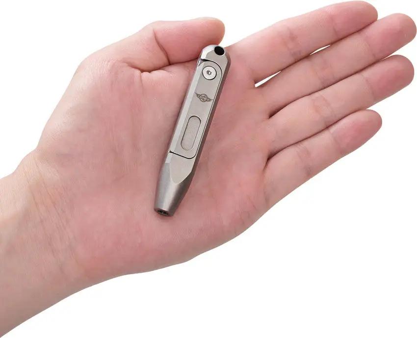 Oknife Otacle D1 EDC Pocket Tool - Hidden Titanium Hex Bit Storage With 8 Bit Sizes And Magnetic Bit Holders by Oknife