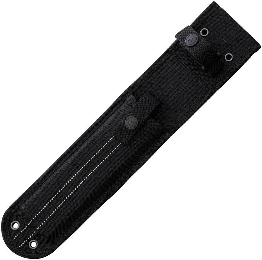 Ontario RD-6 Tanto Polyester Sheath For Fixed Blade Knife Durable Black Ideal For Knife Enthusiasts by Ontario