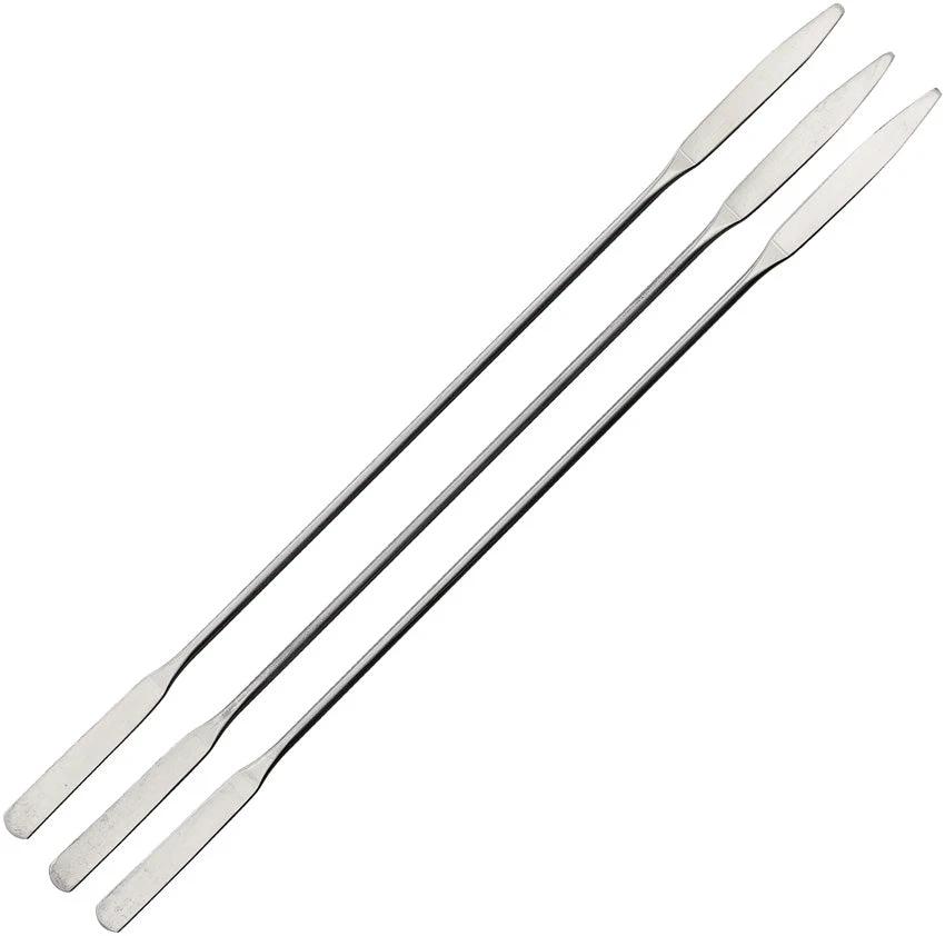 Ontario Micro Spatula Set 3pc 8.5in Stainless Size 12 ONS3090 Multi End For Lab Technicians And Chefs by Ontario