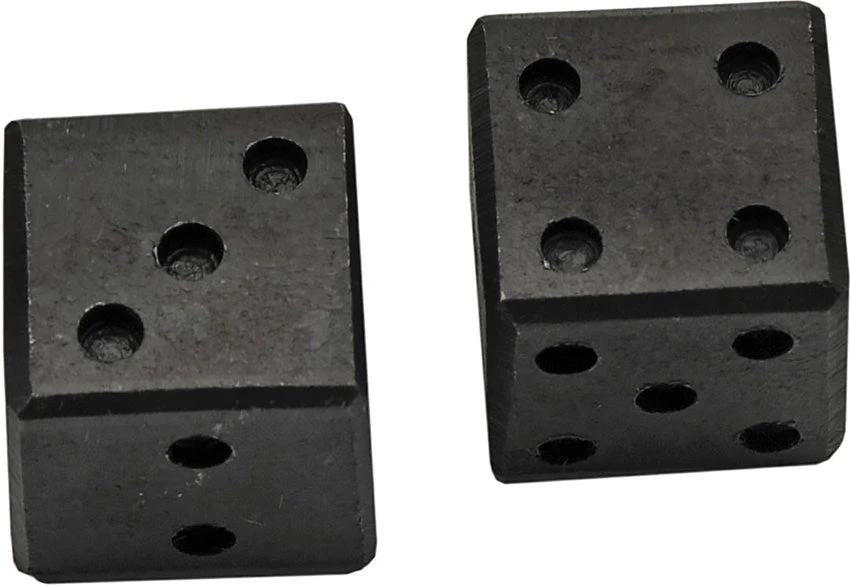 Pakistan 2Pc Forged Dice Set .75"" Oa HS-4438 by Pakistan
