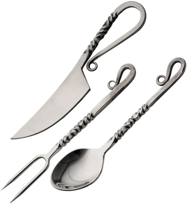 Pakistan Twisted Utensil Set 3PC Mirror HS-4465 by Pakistan
