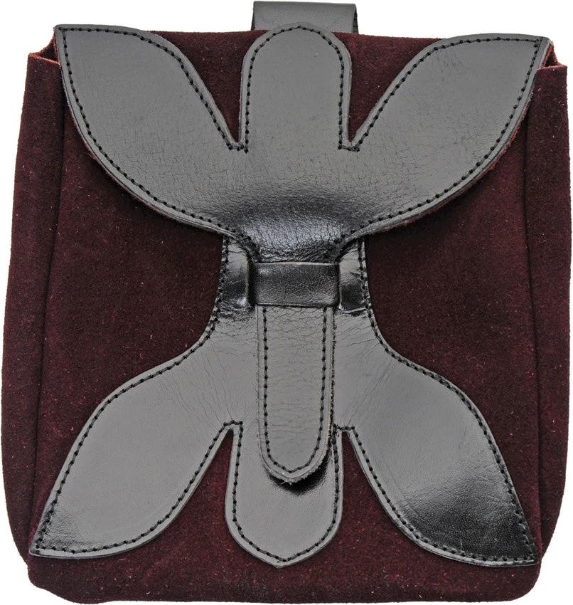 Pakistan Large Medieval Pouch Purple HS-4466PU by Pakistan