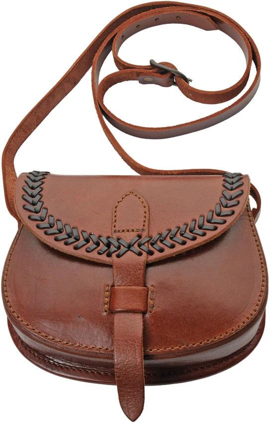 Pakistan Medieval Shoulder Bag Brown HS-4469BR by Pakistan