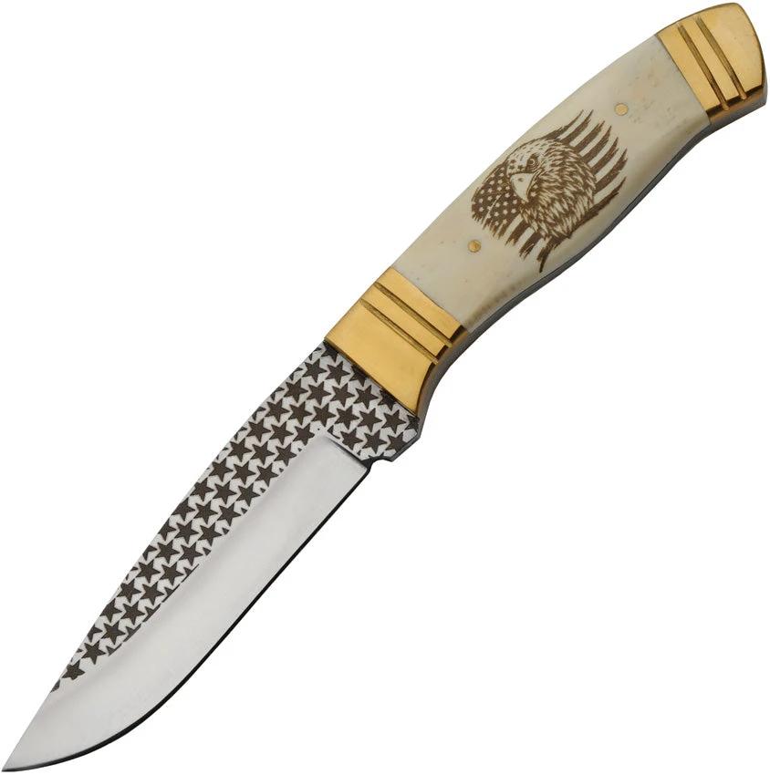 Rite Edge Eagle Fixed Blade Sleek Bone DH-8038 by Rite Edge