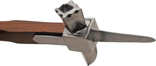 India Made Lucerne War Hammer - Durable 24 Inch Wood Handle With Mild Steel Head by India Made