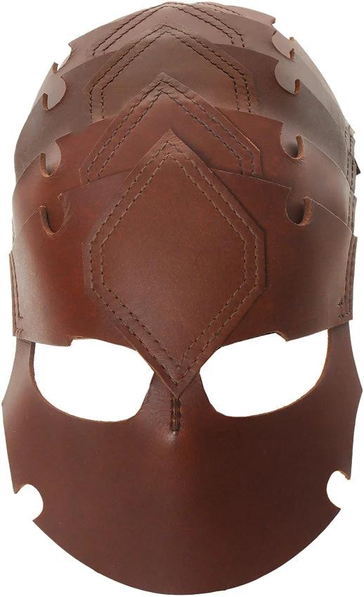 India Made Leather Viking Spine Helmet 910997 by India Made