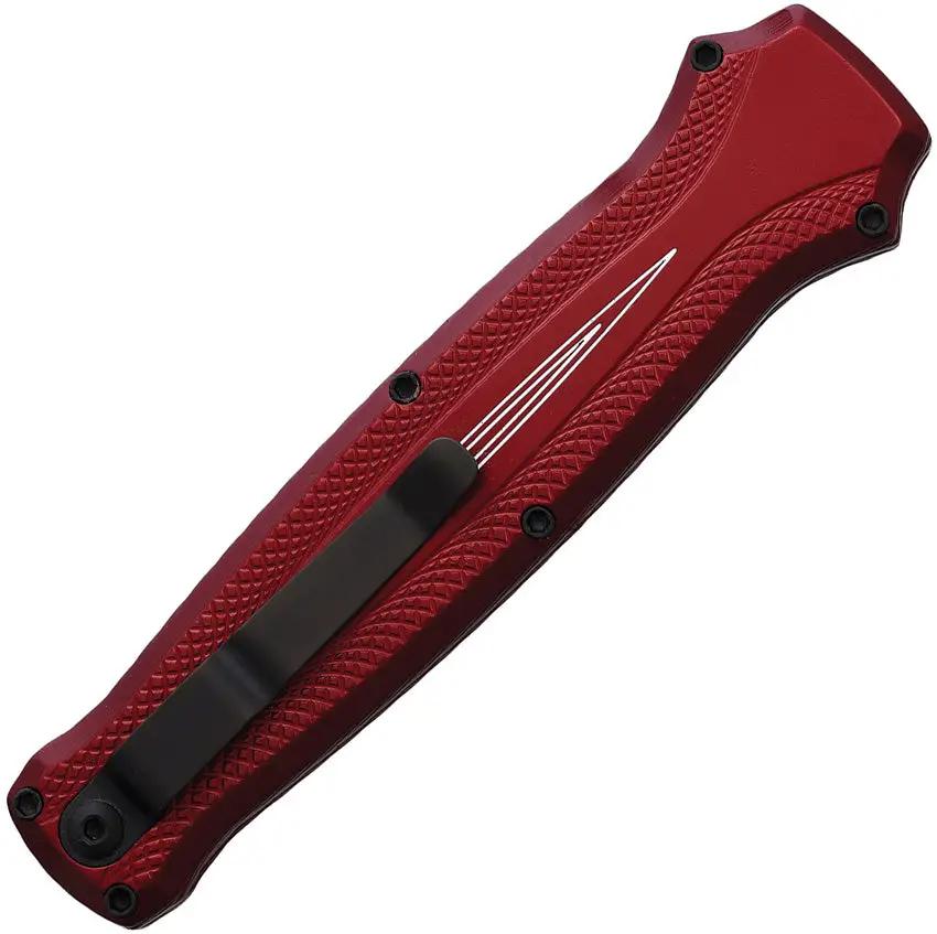 Piranha Knives Auto Rated-X OTF Red P-20RT by Piranha Knives