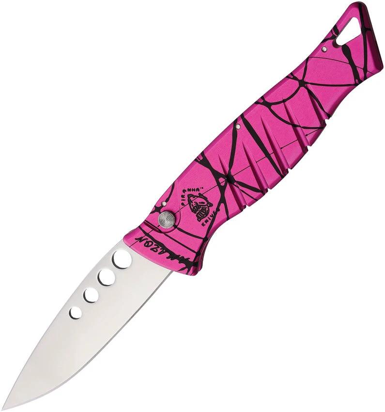 Piranha Knives Auto Amazon Button Lock Pnk P-3PK by Piranha Knives