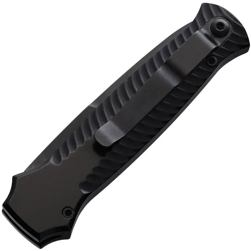 Piranha Knives Auto Miniguard Button Lock P-7BKTS by Piranha Knives