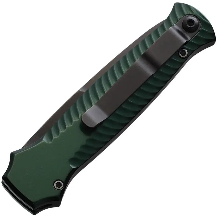 Piranha Knives Auto Miniguard Button Lock P-7GT by Piranha Knives