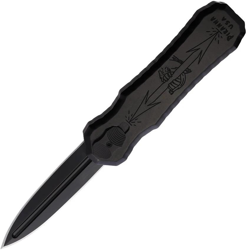 Piranha Knives Auto Excalibur Tactical OTF P-8BKT by Piranha Knives