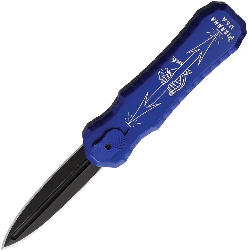 Piranha Knives Auto Excalibur Tactical OTF P-8BT by Piranha Knives