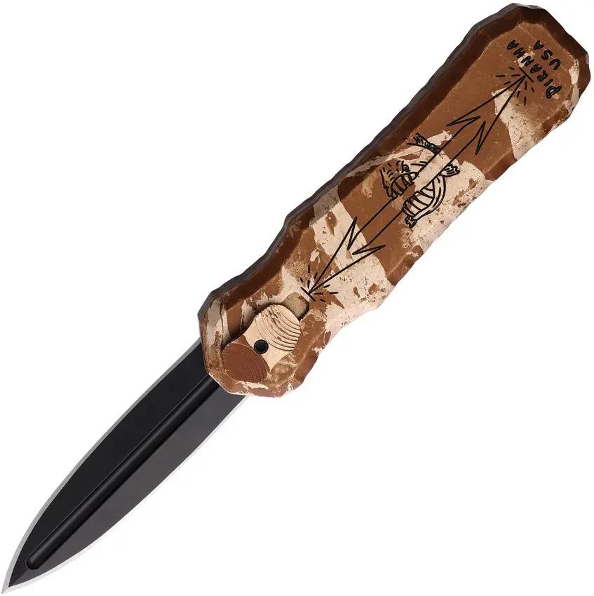 Piranha Knives Auto Excalibur Tactical OTF P-8CT by Piranha Knives