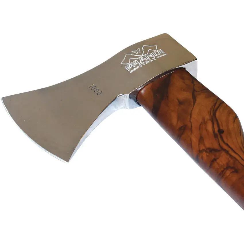 Prandi German Style Axe - 50th Anniversary Limited Edition Radica Style Carbon Steel Head, 23.75 Inch Hickory Handle by Prandi