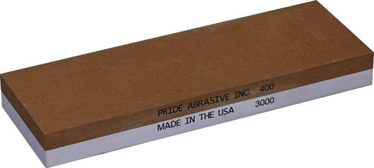 Pride Abrasive Combination Water Stone 400/3K 8314003000 (CARDBOARD BOX) by Pride Abrasive