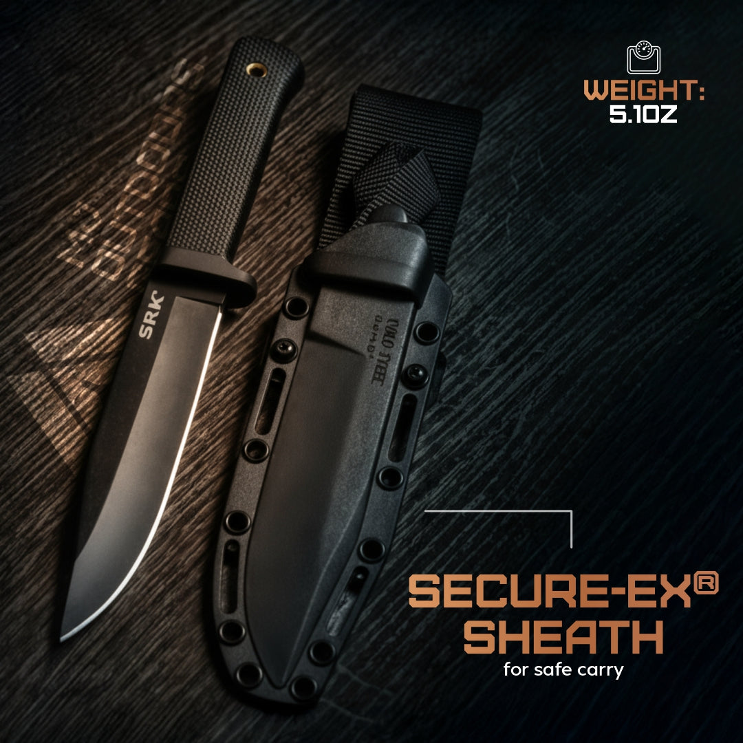 Cold Steel SRK Compact SK-5 Fixed Blade Knife