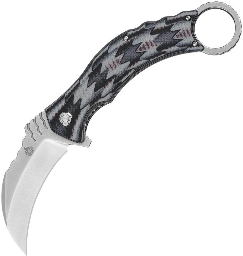 QSP Knife Eagle Karambit Linerlock Gray QS120-E by QSP Knife