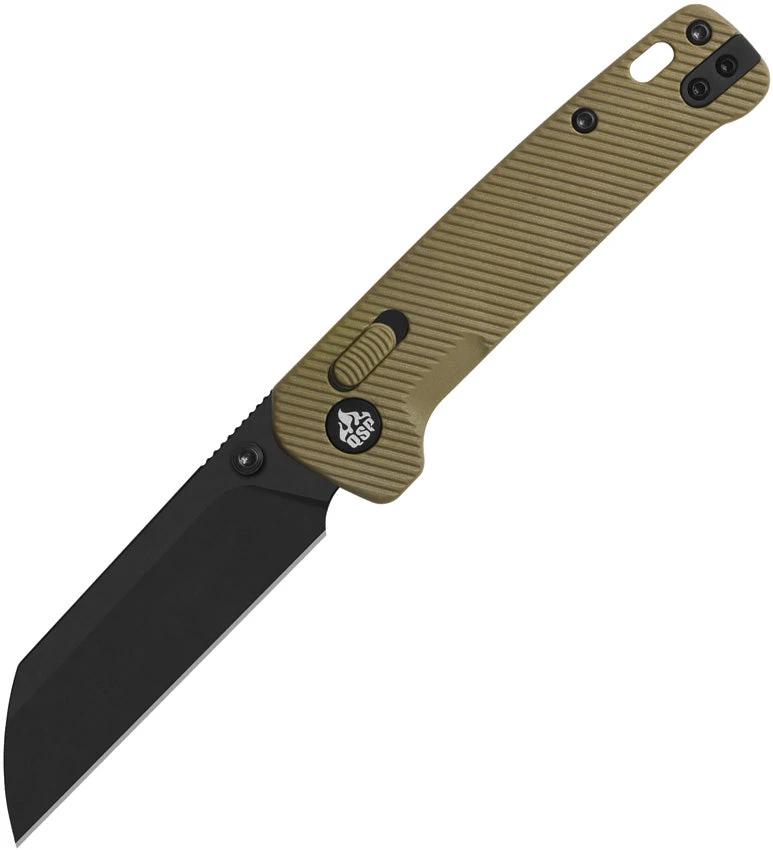 QSP Knife Penguin Glyde Lock Khaki FRN QS130GL-C2 by QSP Knife