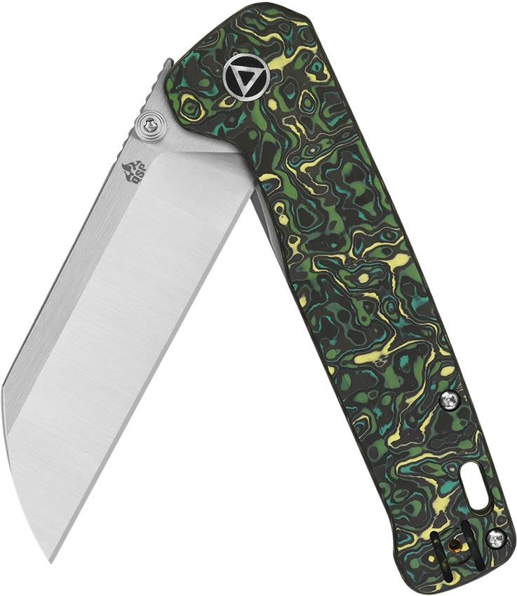 QSP Penguin Plus Framelock Carbon Fiber EDC Knife For Premium Everyday Carry Enthusiasts by QSP Knife