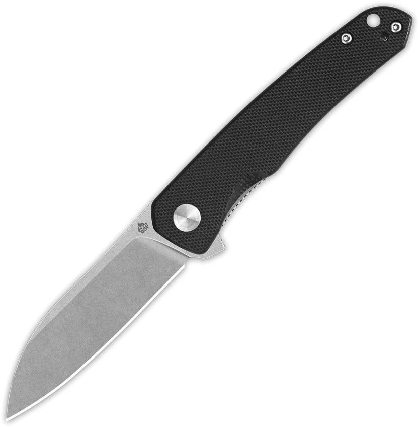 QSP Knife Otter Linerlock Black G10 QS140-C1 by QSP Knife