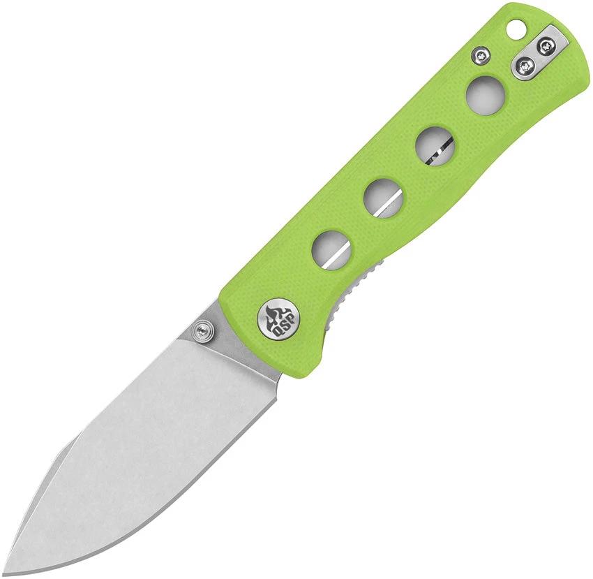 QSP Knife Canary Linerlock Neon G10 QS150-C1 by QSP Knife