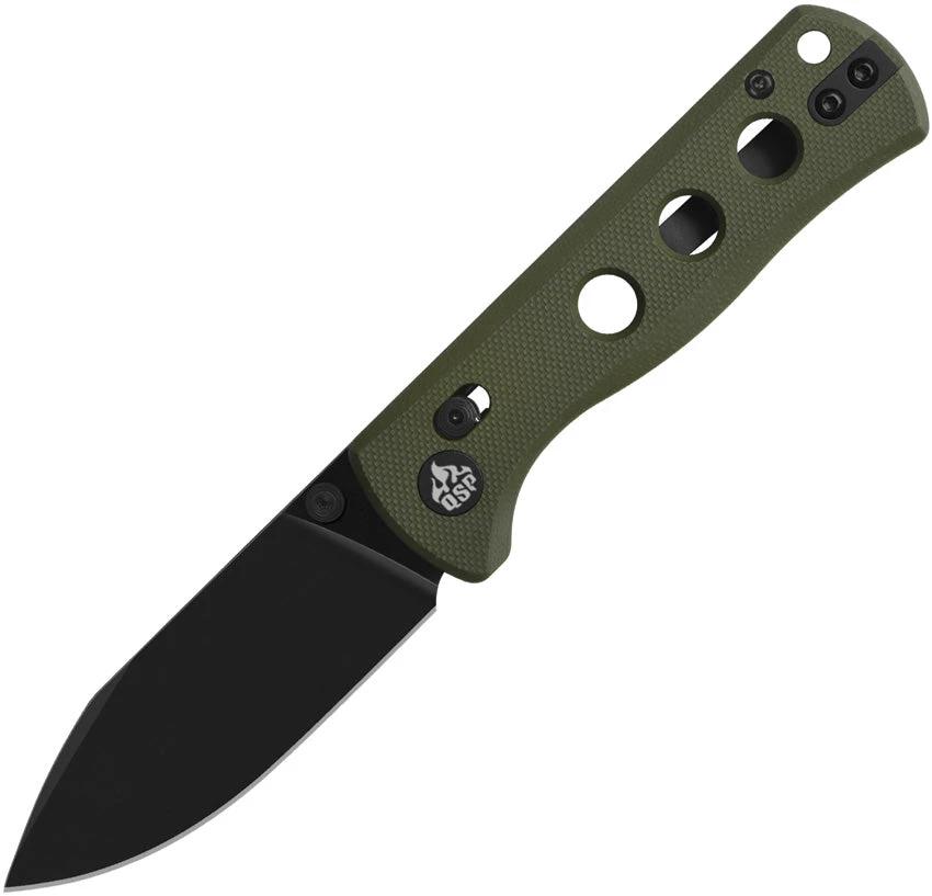 QSP Knife Canary Glyde Lock OD/Blk QS150GL-B2 by QSP Knife
