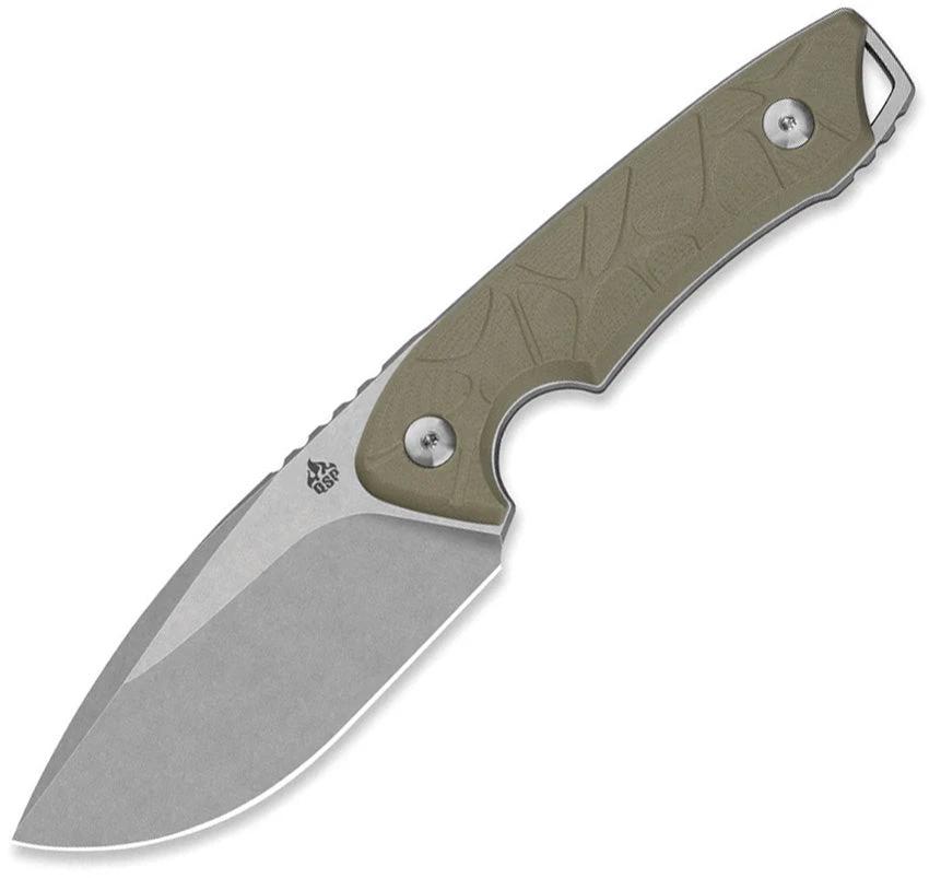 QSP Knife Tiny TOT Fixed Blade SW Sand QS169-C1 by QSP Knife