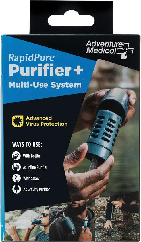 Rapidpure Purifier Multi Use System - Flexible Gravity Hydration Purifier For Bottles Straws And Hydration Packs by Rapidpure