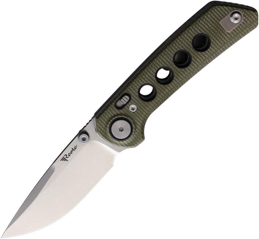 Reate Knives PL-XT Pivot Lock Green SW PL-XT GM-SW by Reate Knives