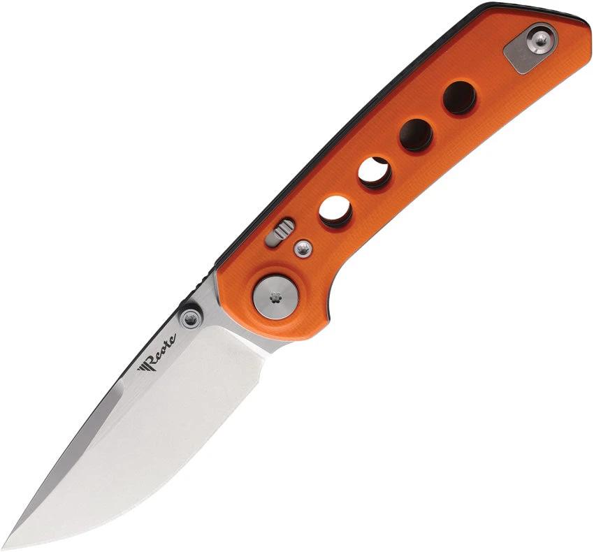 Reate Knives PL-XT Pivot Lock Orange SW PL-XT G10-OR-SW by Reate Knives