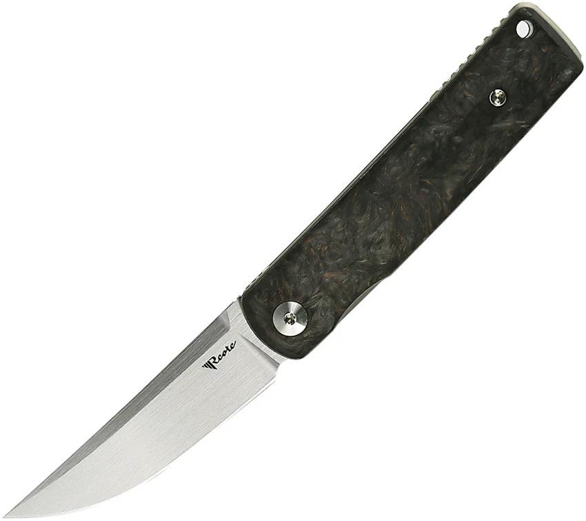 Reate Knives Bushido Linerlock DarkMatCp BUSHIDO TI DARK MATTER COPPER by Reate Knives
