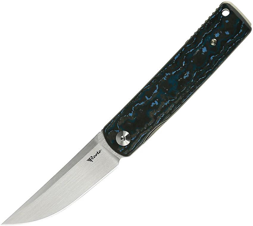 Reate Knives Bushido Linerlock Arc Storm BUSHIDO TI ARCTIC STORM by Reate Knives