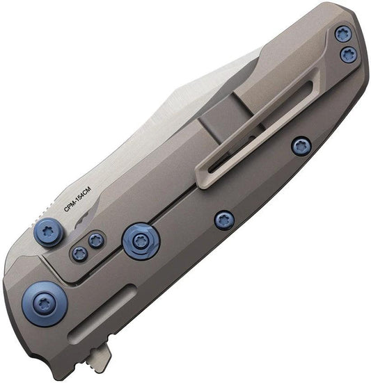 Reate Knives 9DV2 Framelock Lava Fat Carbon Fiber Handle EDC Knife for Collectors by Reate Knives