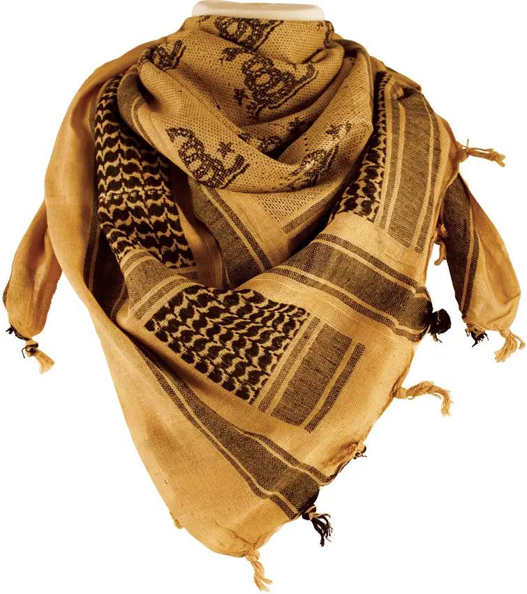 Red Rock Outdoor Gear Shemagh Head Wrap Dont Tread Motif Versatile Durable 42 Inch Cotton Scarf For Outdoor Enthusiasts by Red Rock Outdoor Gear
