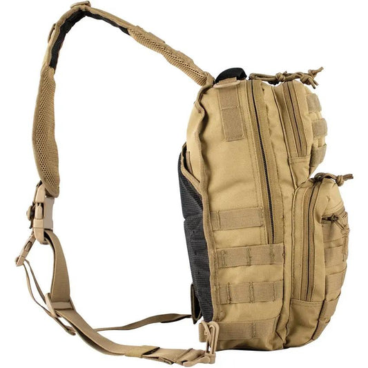Red Rock Outdoor Gear Large Rover Sling Pack Coyote Brown Compact 11.5L EDC for Outdoor Enthusiasts by Red Rock Outdoor Gear