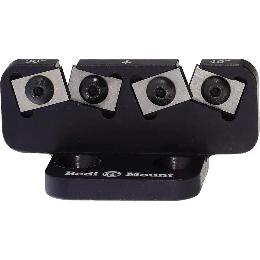 Redi Edge Redi Mount Sharpener Black - Adjustable Sharpening Angles at 30 40 and 60 Degrees by Redi Edge