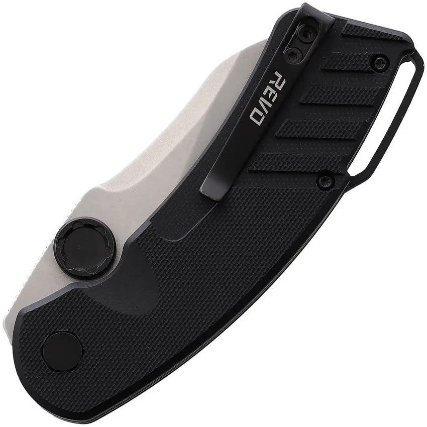 Revo Recoil Linerlock A/O Black RECAOBLK by Revo