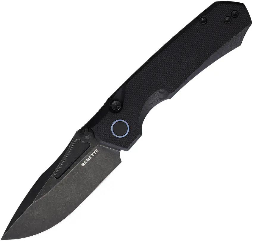 REMETTE Rhino Button Lock Black RNDG1 by REMETTE