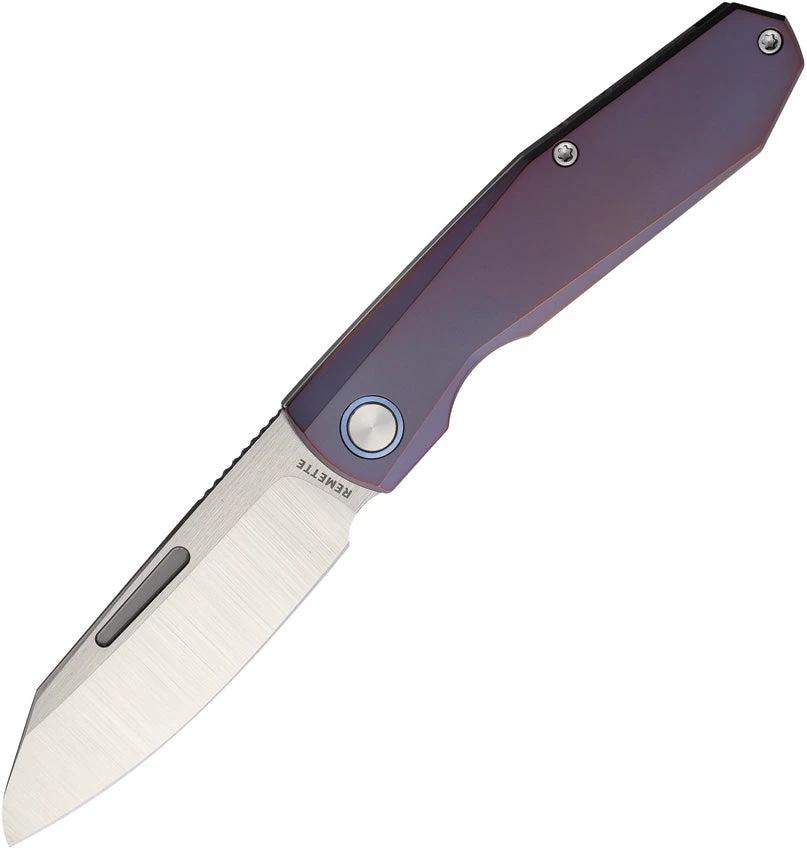 REMETTE Squirrel Slip Joint Purple Ti RTDP-C by REMETTE