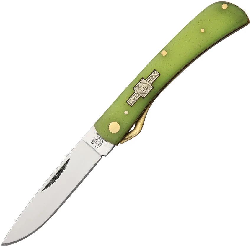 Rough Rider Moon Glow Linerlock KD05 Drop Point Knife With Glow Handle For EDC Enthusiasts by Rough Rider