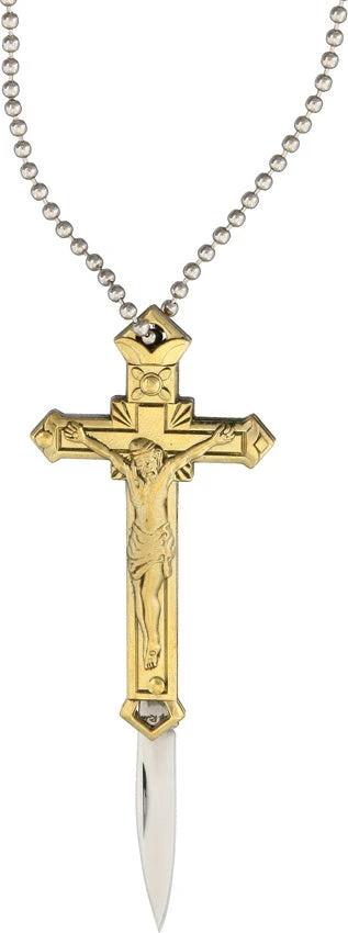 Rough Rider Brass Cross Knife BRASS CROSS/RR1497 by Rough Rider